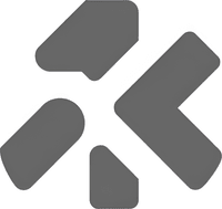 Минималистичный абстрактный корпоративный логотип в серых тонах на белом фоне для сайта букмекеров