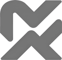 Минималистичный абстрактный логотип в серых тонах на белом фоне для сайта рейтинга букмекеров